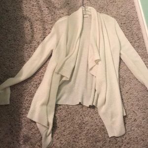 White cardigan unworn size medium